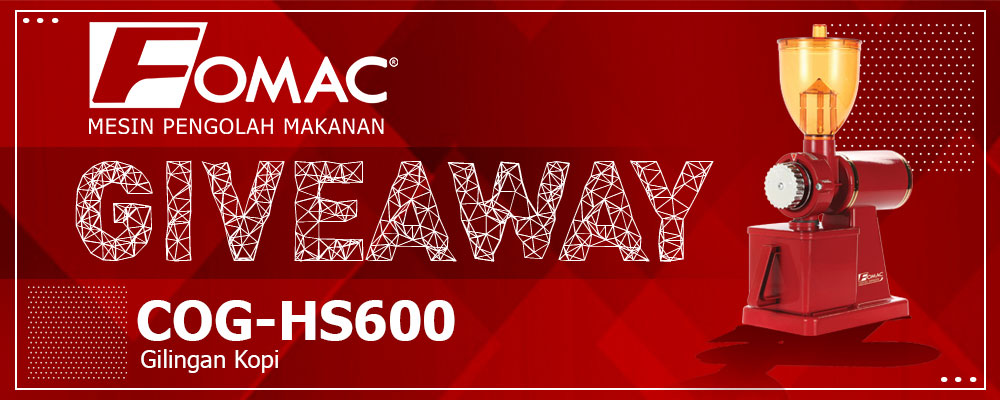 Promo Giveaway COG-HS600 - Fomac Indonesia