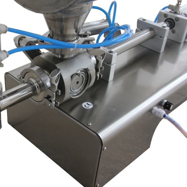 Semi-Automatic Paste Filling Machine With Mixing H GW-1 (50-500ml)