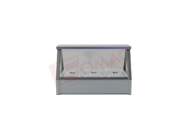 Electric Bain Marie Showcase BMS-E3