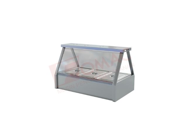 Electric Bain Marie Showcase BMS-E3