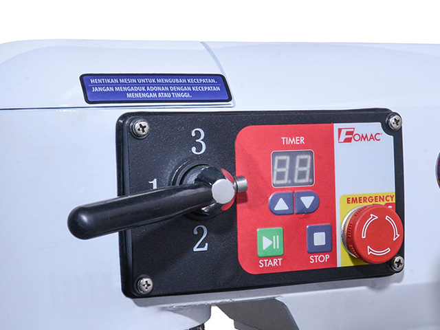 Planetary Doughmaker Machine (Mixer) with Safety Cover DMX-B10DA