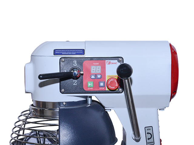 Planetary Doughmaker Machine (Mixer) with Safety Cover DMX-B20DA