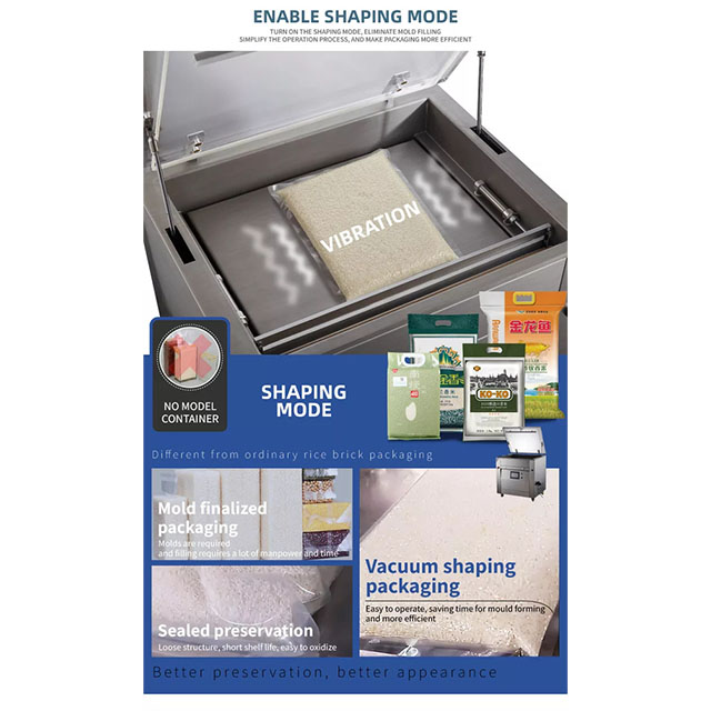 Rice Grain Vacuum Packaging Machine DZ-650KH