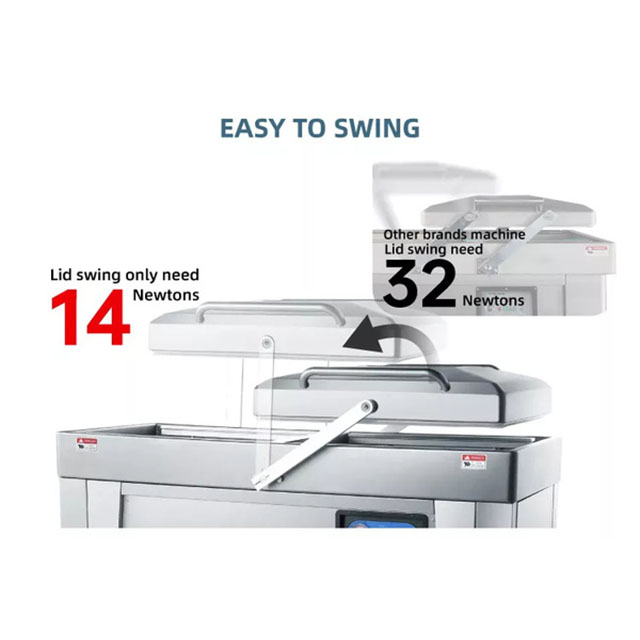 Double Chamber Vacuum Packaging Machine DZQ-600/2SA