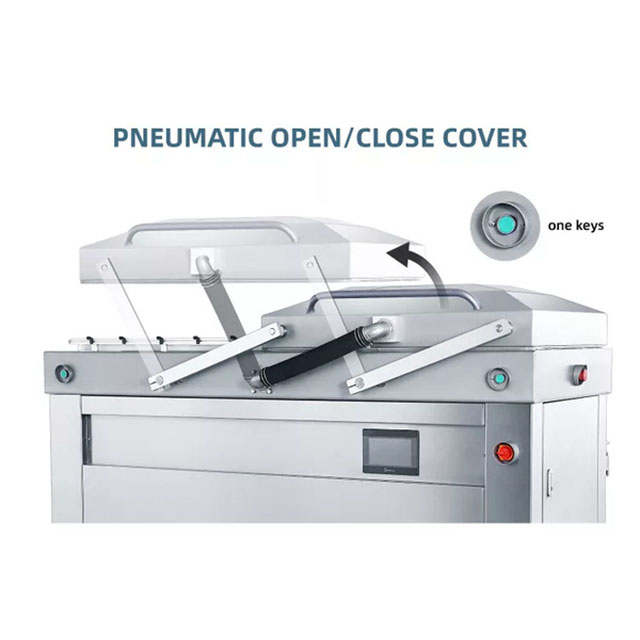 Double Chamber Vacuum Packaging Machine with Pneum DZQ-850/2SE