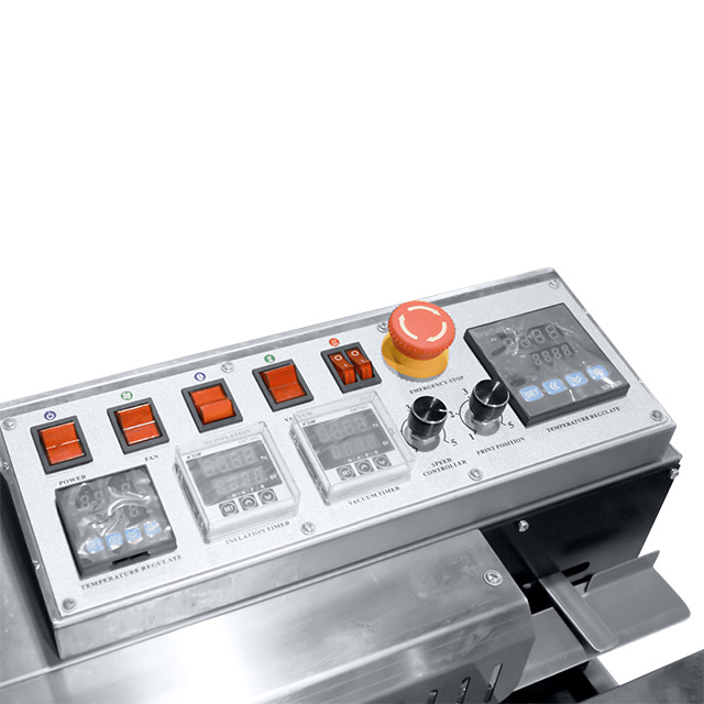 Vacuum & Nitrogen Band Sealer w/ Solid Ink Pri FRD-1000VN