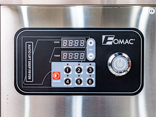 Single Tank Auto Lift Deep Fryer Desktop FRY-EAL141