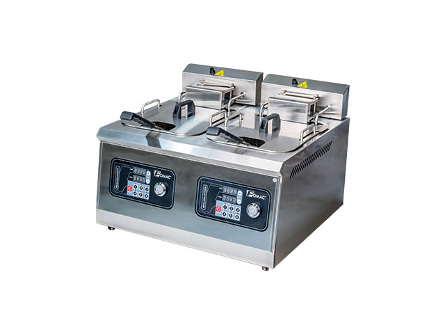 Double Tank Auto Lift Deep Fryer Desktop FRY-EAL142