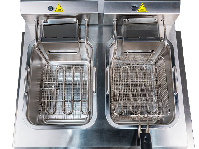 Double Tank Auto Lift Deep Fryer Desktop FRY-EAL142