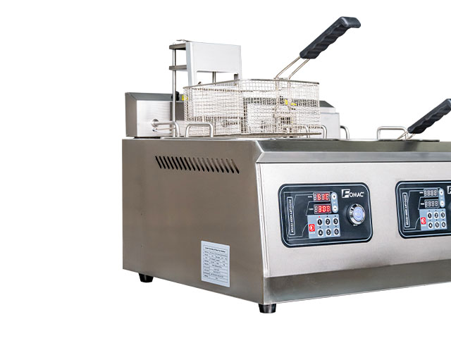 Double Tank Auto Lift Deep Fryer Desktop FRY-EAL142