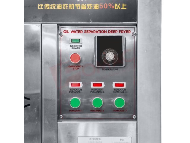 Oil Water Separation Electric Deep Fryer FRY-EOW3515