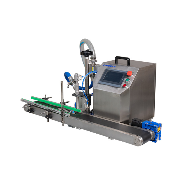 Desktop Liquid Paste Filling Machine with Conveyor GTZ-3000S