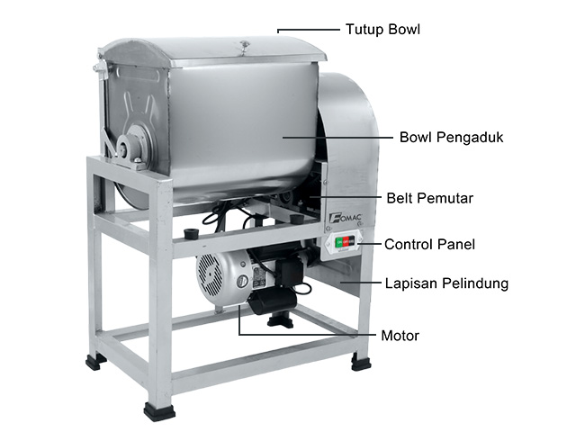 Horizontal Dough Mixer HMX-T8