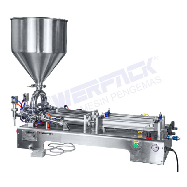 Double Head Paste Piston Filler PPF-1000T2