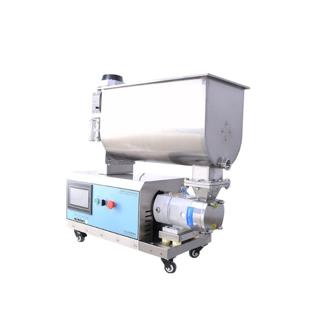 High Speed Rotor Pump Filling Machine With Mixer SAM-35
