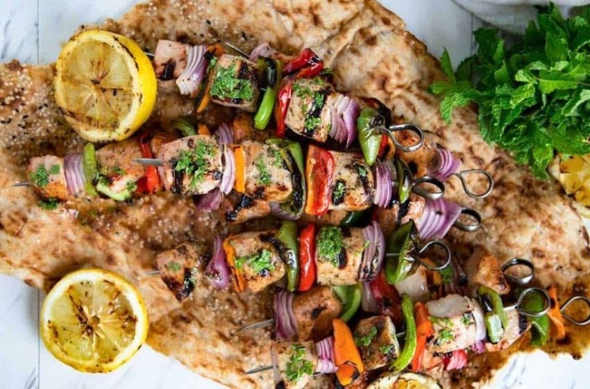sate khas rusia yang bernama shashlik