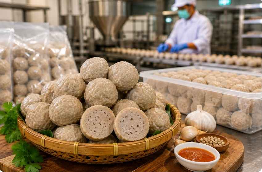 Bakso Merah Putih sebagai Produk Bakso Frozen Food