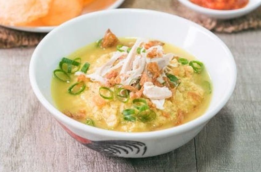 Bubur ayam untuk sarapan