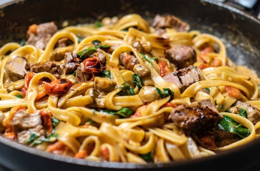 Pasta untuk sarapan