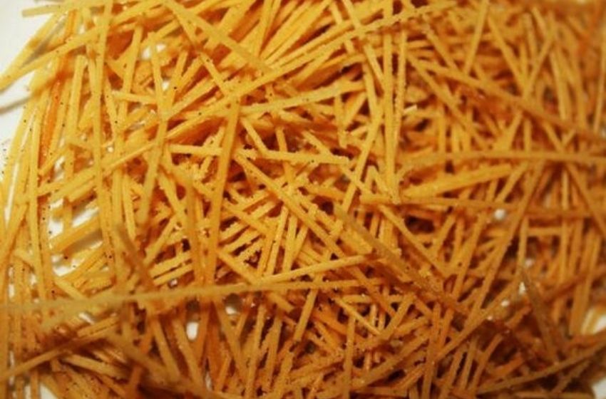Mie lidi bbq